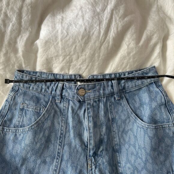 Damson Madder Drew Leopard Cargo Jeans US 6 / UK 10 - Picture 14 of 15